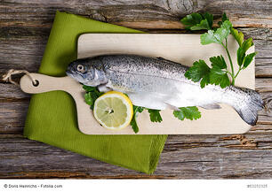 Diesem Fisch schmeckte der Wurm