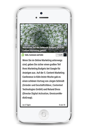 Content Marketing News App Content Marketing News App