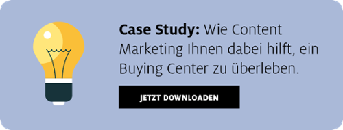Content Marketing für B2B Buying Center