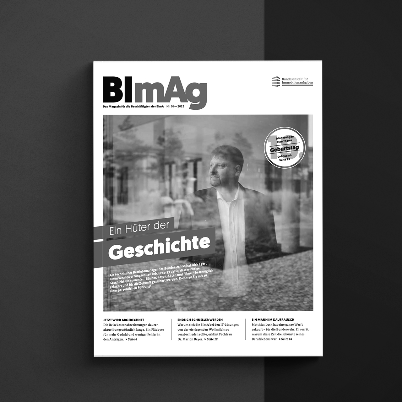 Kammann Rossi – Projekt – BImA - Mitarbeitermagazin