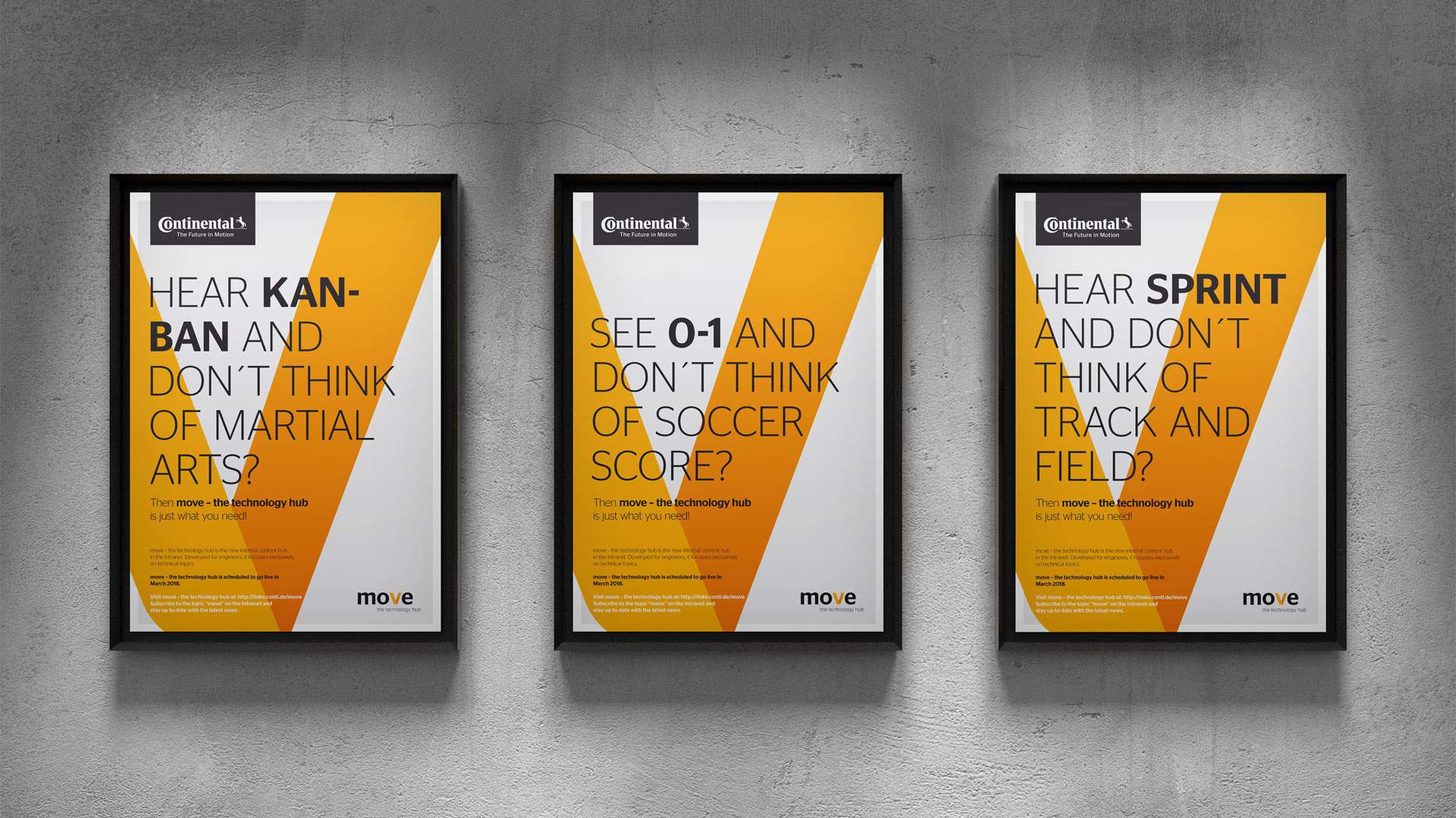 Continental AG / move – the technology hub Poster